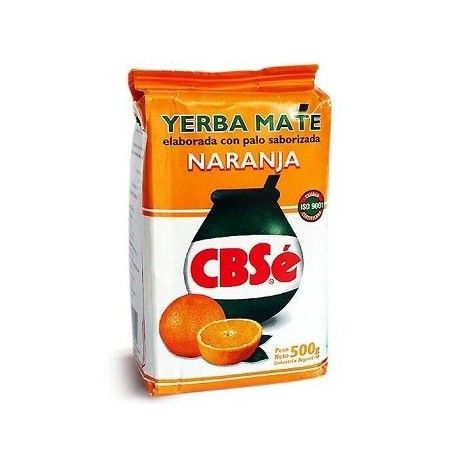 Yerba Mate Cebese Naranja 500 gr.
