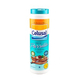 Sal Parrillera Celusal con Salero 1kg.