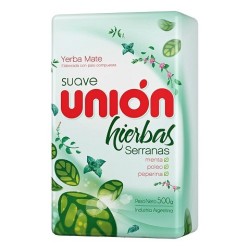 Yerba Mate Union Suave Hierbas Serranas