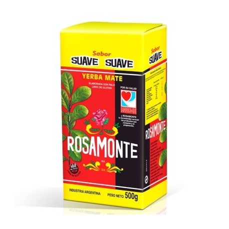 Yerba Mate Rosamonte Suave 500 gr.