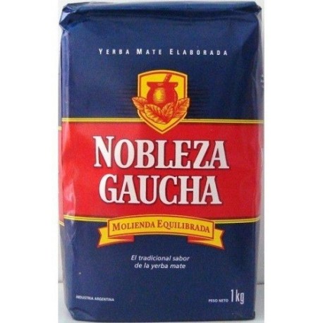 Yerba Mate Nobleza Gaucha 1 kg.