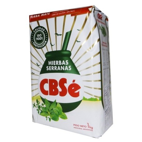 Yerba Mate Cebese Serrana 1 kg.