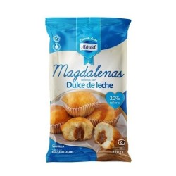 Magdalenas con Dulce de leche x 6