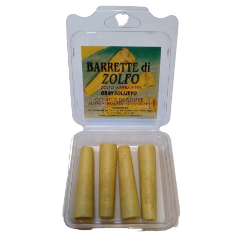 Barritas de Azufre x 4