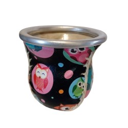 Mate Vidrio Forrado Cuero