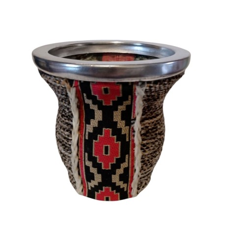 Mate Vidrio Forrado Guardapampa