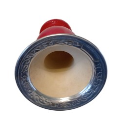 Mate Calabaza forrado Cuia alto 16 cm